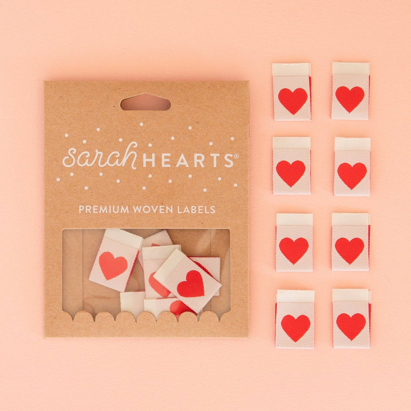 Red Heart - Sewing Woven Quilt and Garment Labels