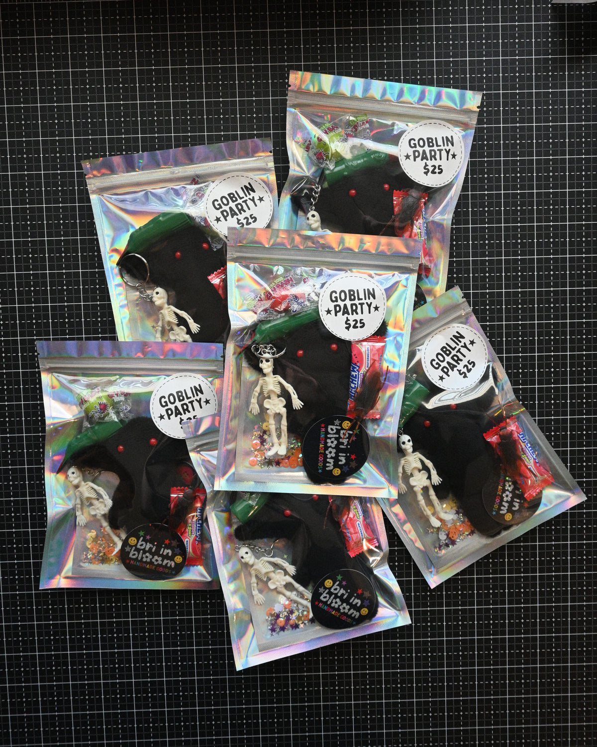 Goblin Party in Black & Red