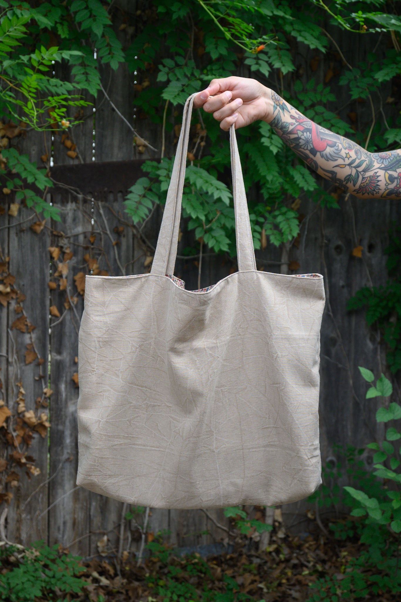 Texas Sized Tote Bag | PDF Sewing Pattern