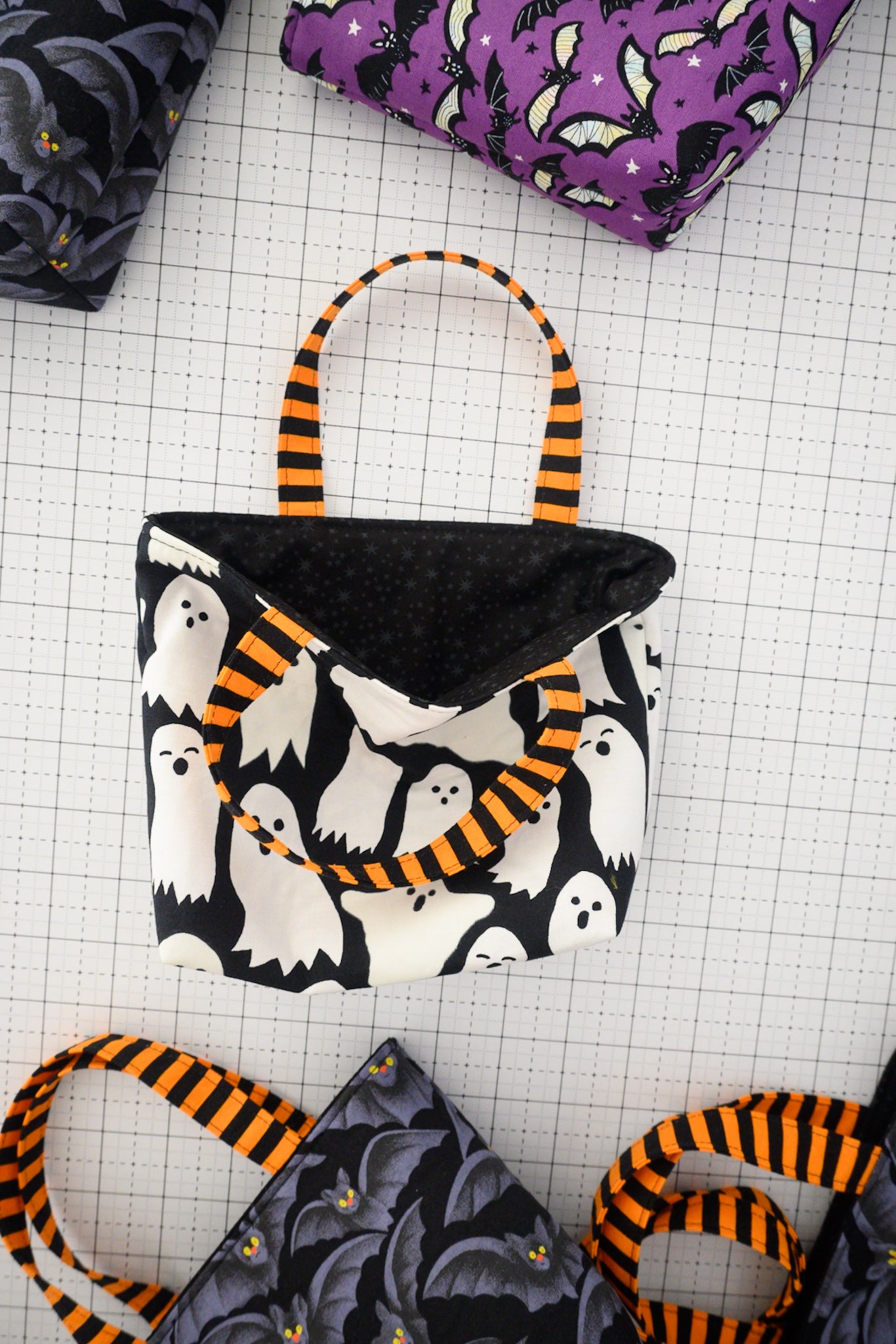 Treat Sized Tote Bag – Ghost