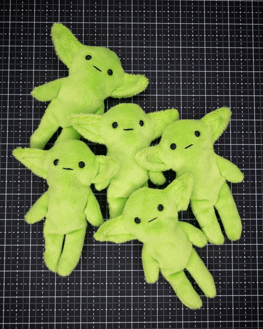 Pocket Goblin in Neon Green