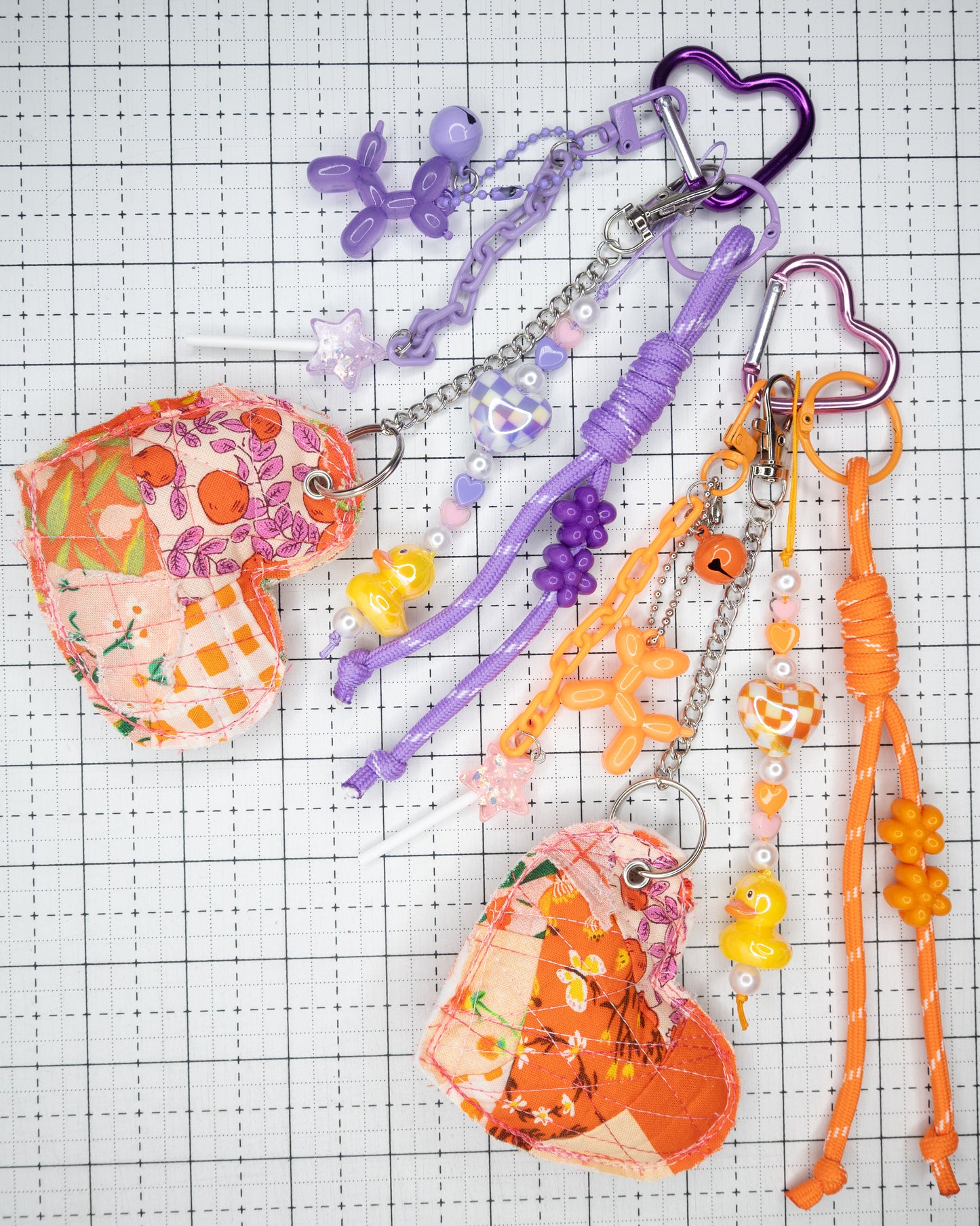 Bestie Set in Orange and Purple 🧡💜