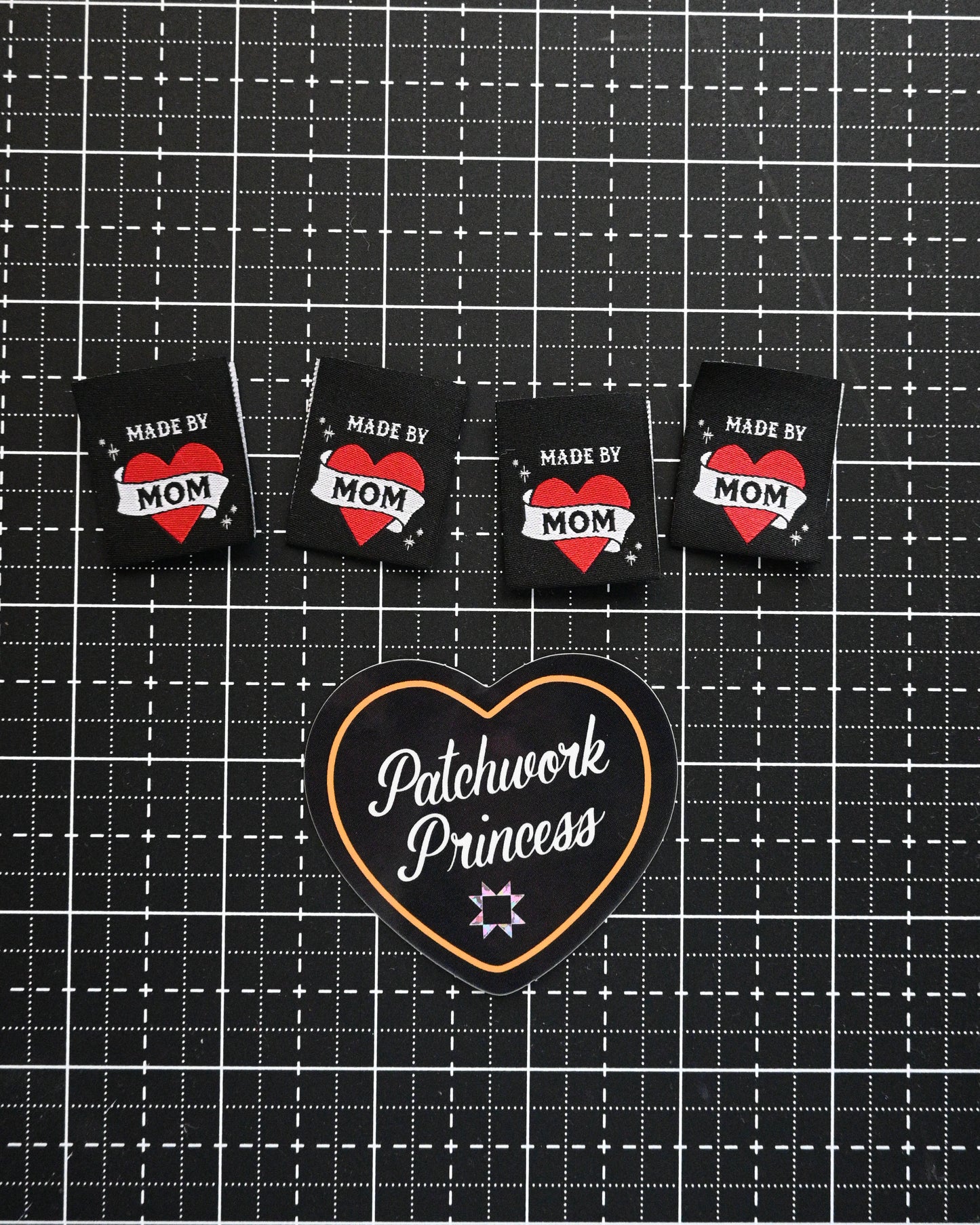 Woven Label & Sticker combo