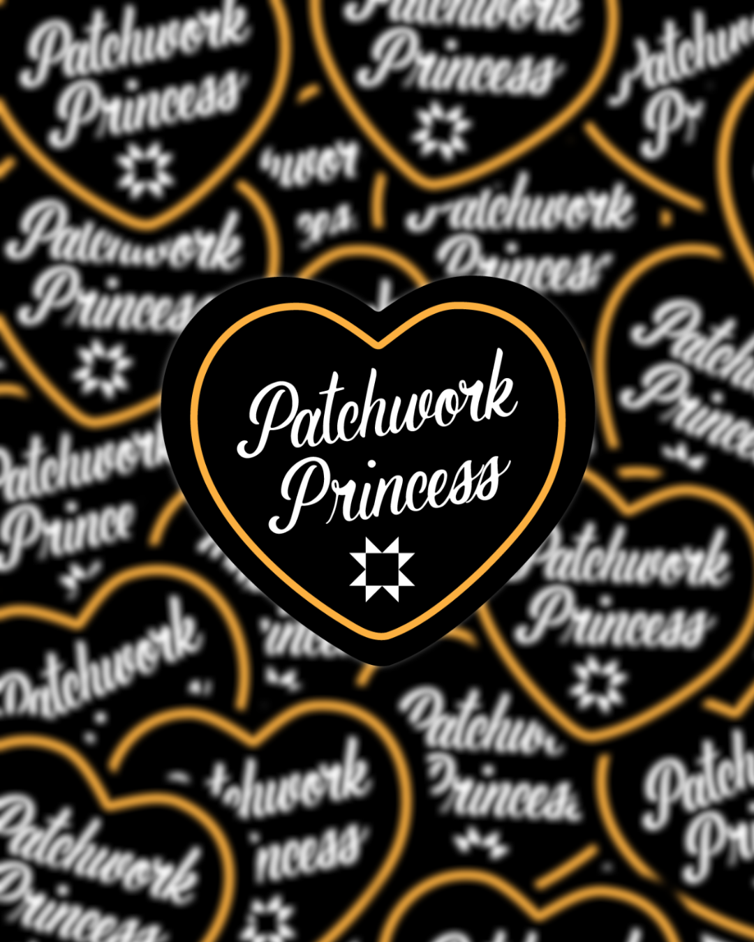 Patchwork Princess in Black 🖤