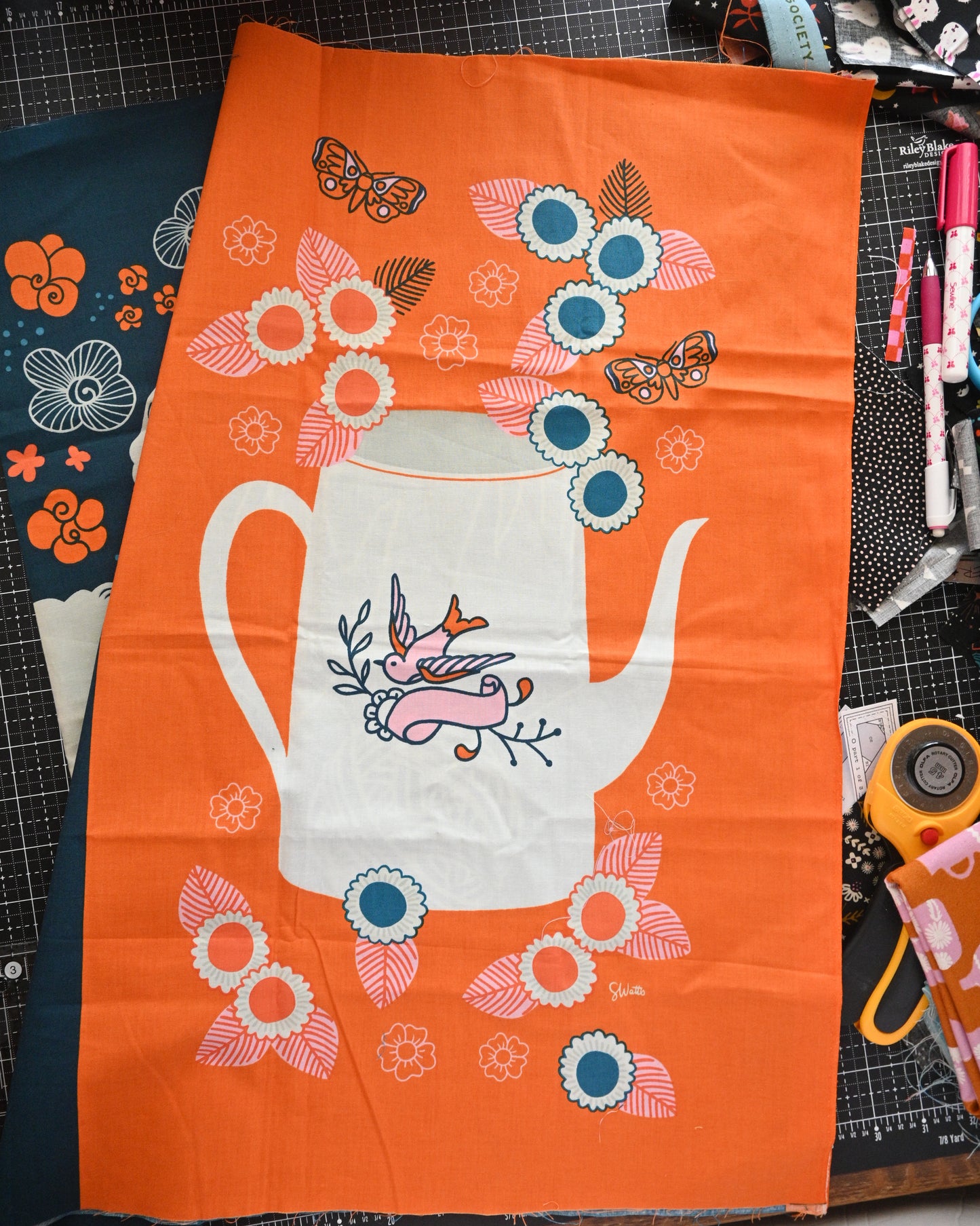 RSS Sarah Watts Purl Fabric Panel