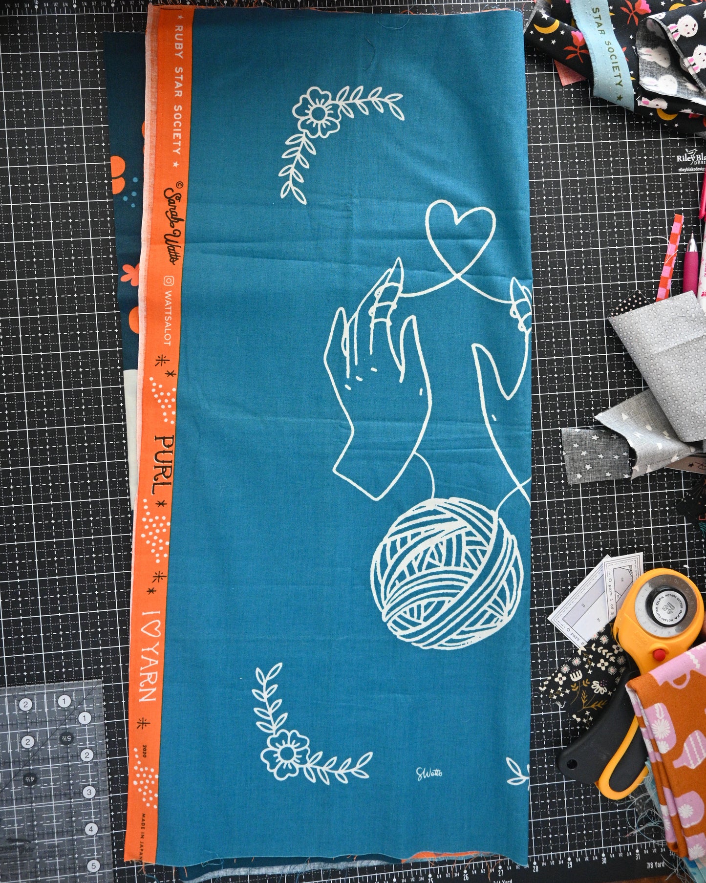 RSS Sarah Watts Purl Fabric Panel