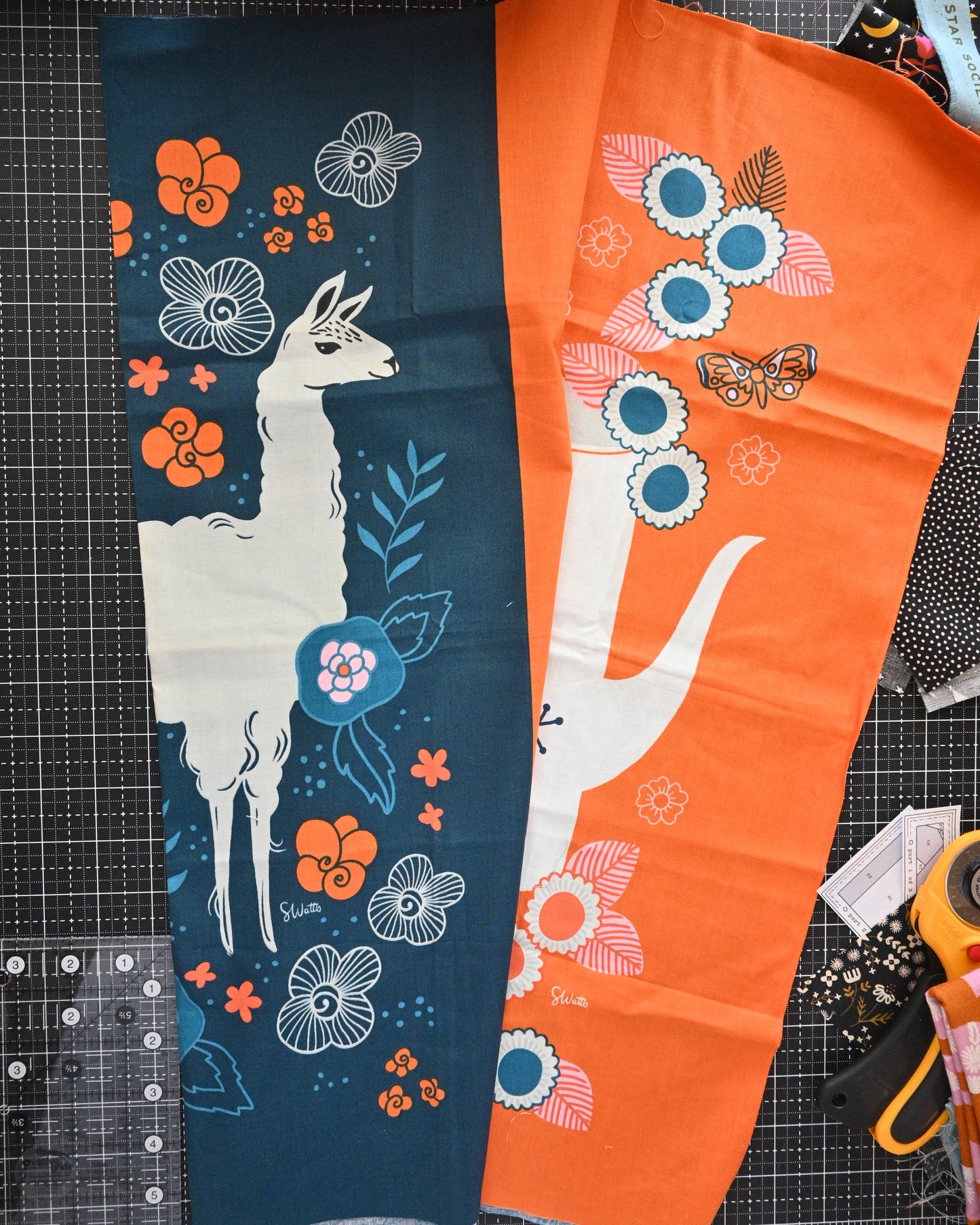 RSS Sarah Watts Purl Fabric Panel